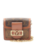 Pre-OwnedLouis Vuitton Pre-Owned2021 Micro Dauphine Monogram-Reverse shoulder bag