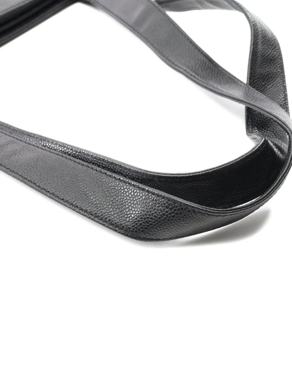 Pre-OwnedCHANEL Pre-Owned2000-2002 medium interlocking-CC leather tote bag