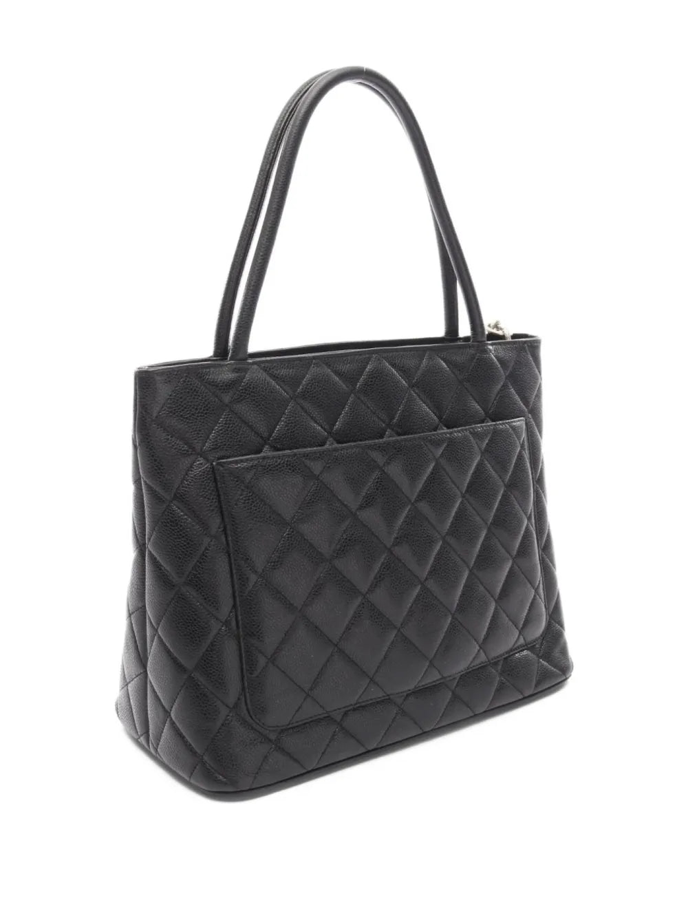Pre-OwnedCHANEL Pre-Owned2000-2002 Medallion caviar-leather handbag