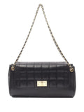 Pre-OwnedCHANEL Pre-Owned2002-2003 Chocolate Bar W lambskin shoulder bag