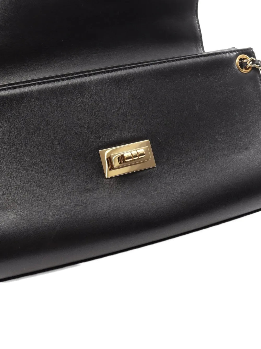 Pre-OwnedCHANEL Pre-Owned2002-2003 Chocolate Bar W lambskin shoulder bag