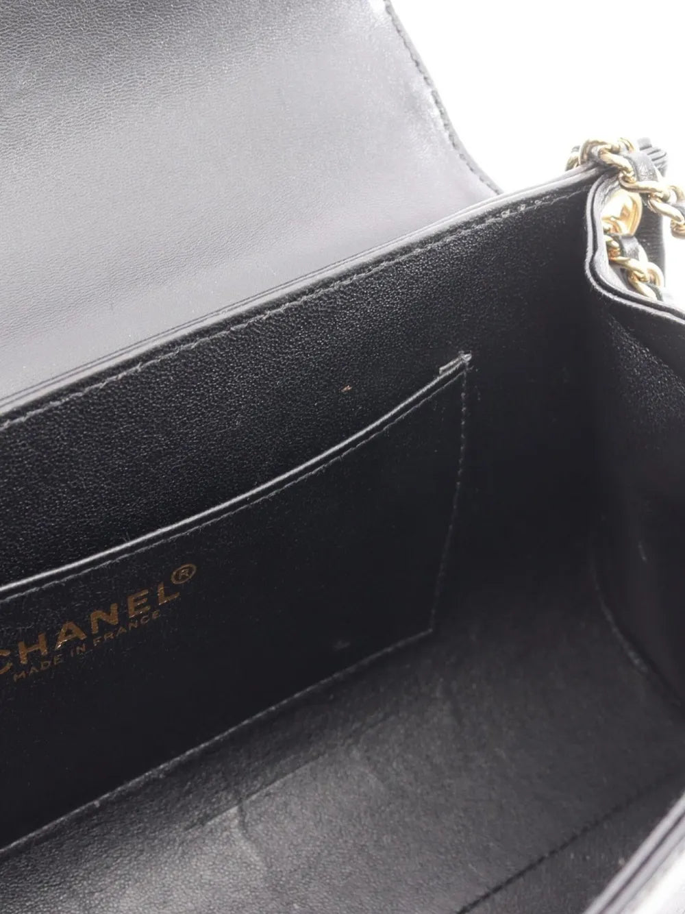 Pre-OwnedCHANEL Pre-Owned2002-2003 Chocolate Bar W lambskin shoulder bag