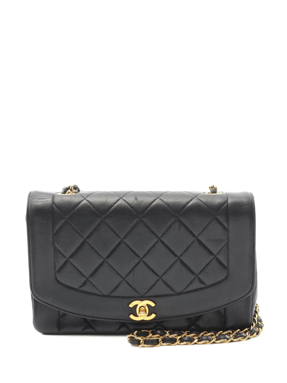 Pre-OwnedCHANEL Pre-Owned1991-1994 matelassDiana flap shoulder bag