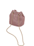 GUESS USASofia rhinestone-embellished mini bucket bag