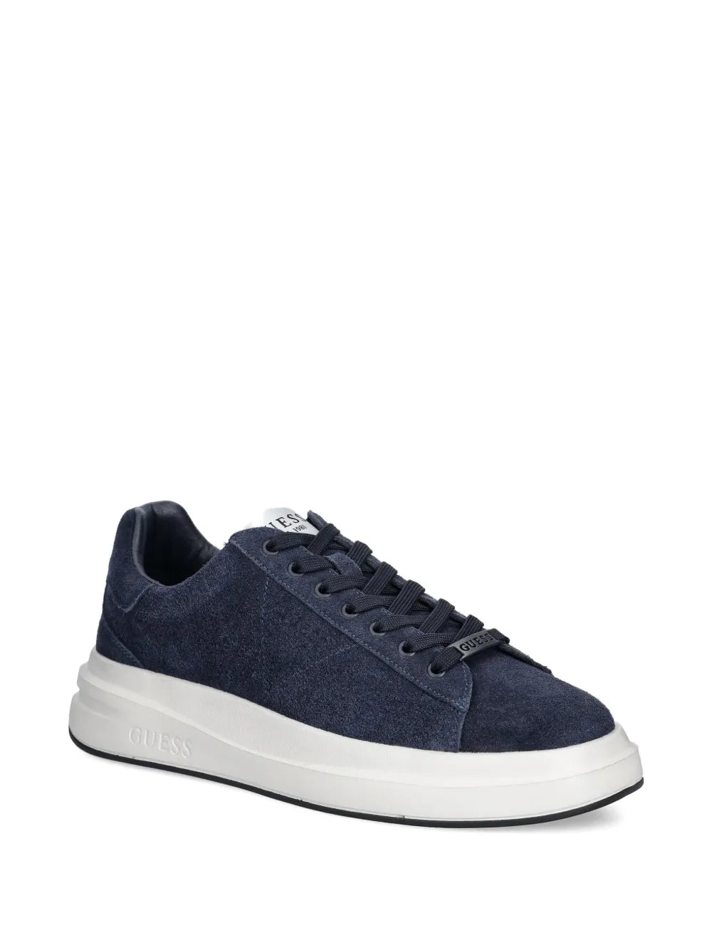 Guess Usa Elba Suede Platform Sneakers