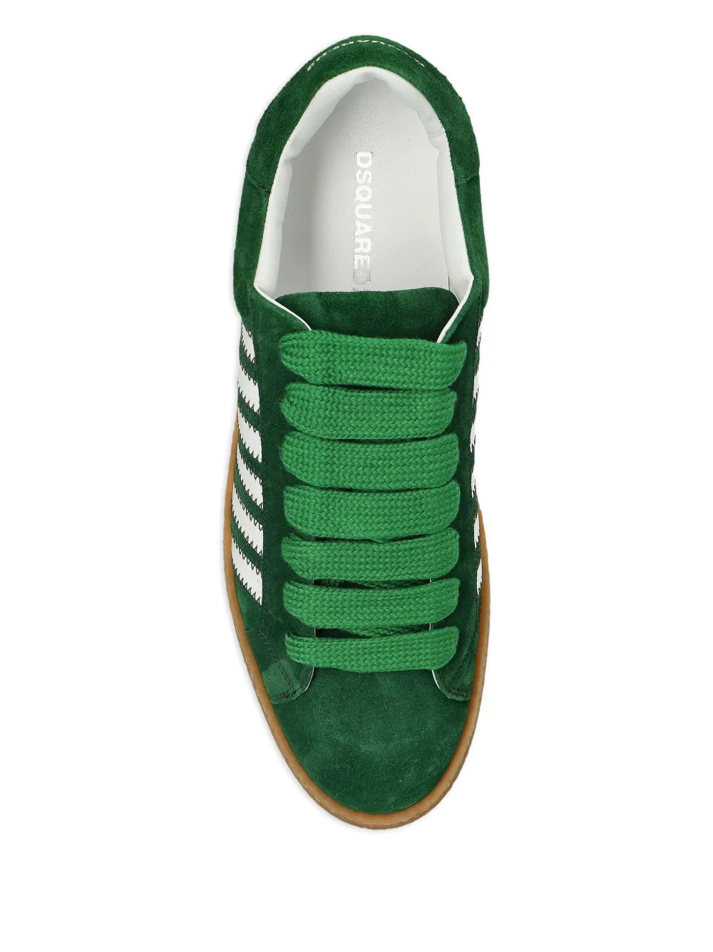 Dsquared2 Boxer Striped Suede Sneakers