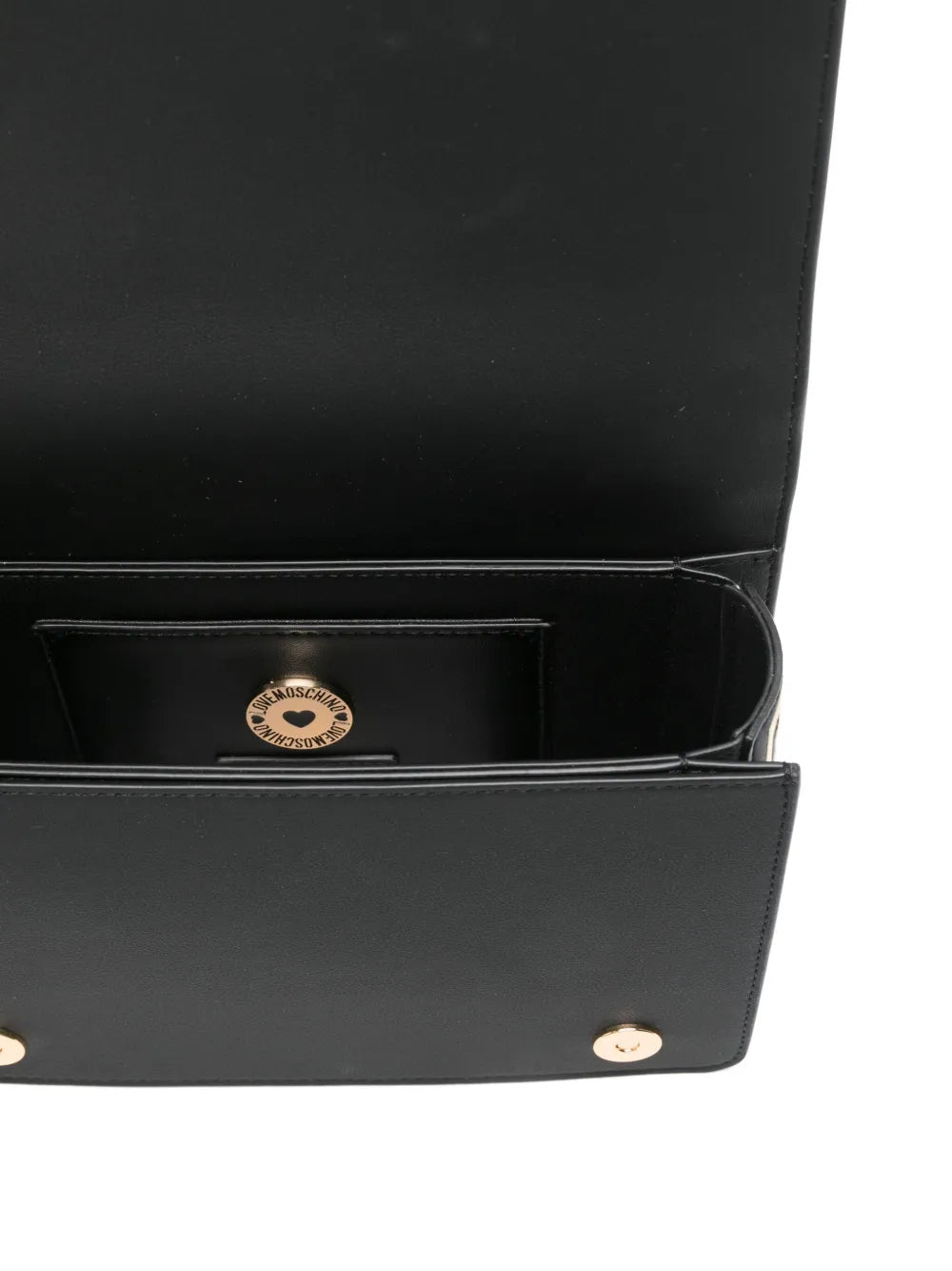 Love Moschinosmall logo-plaque shoulder bag