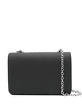 Love Moschinologo-debossed chain shoulder bag