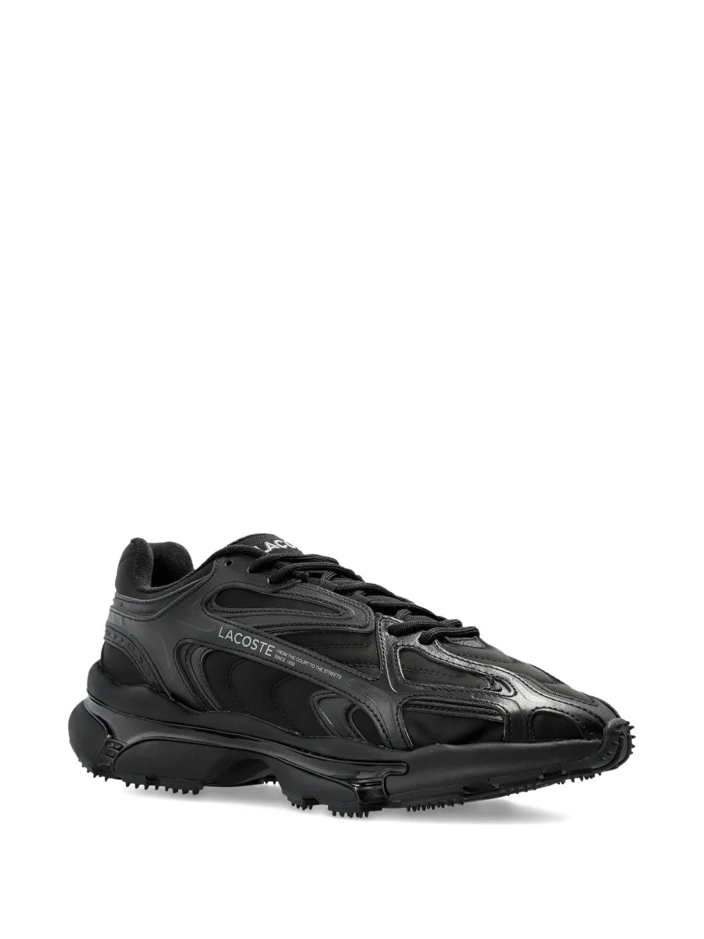 Lacoste L003 2K24 Textured Lace-Up Sneakers
