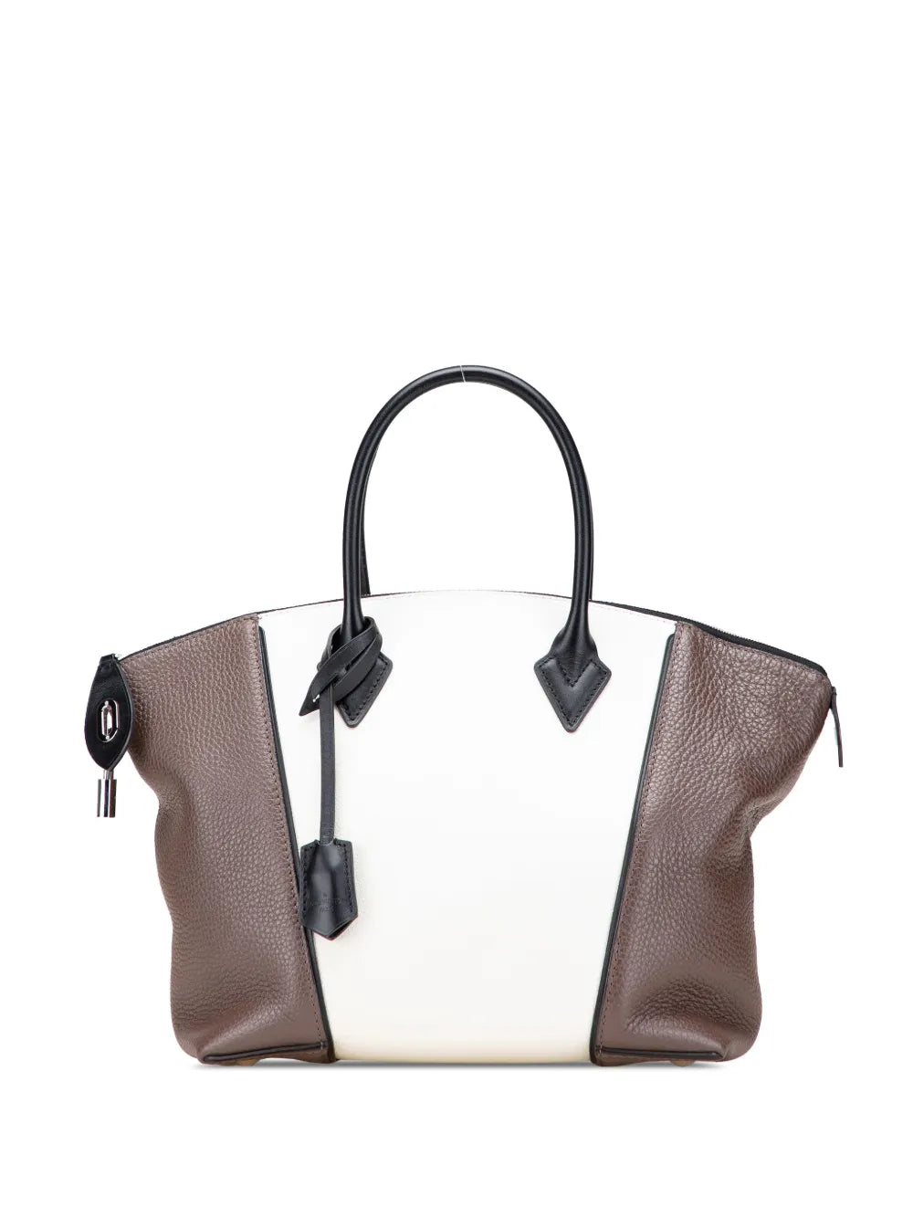 Pre-OwnedLouis Vuitton Pre-Owned2016 Bicolor Taurillon Cuir Soft Lockit PM satchel