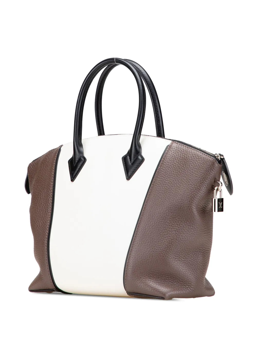 Pre-OwnedLouis Vuitton Pre-Owned2016 Bicolor Taurillon Cuir Soft Lockit PM satchel