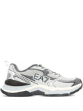 Ea7 Emporio Armani Predator Metallic-Panel Low-Top Sneakers