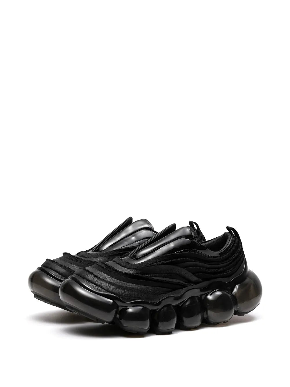 Grounds Jewelry Strata Bubble Black Sneakers