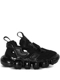 Grounds Jewelry Rex Bubble-Sole Black Sneakers