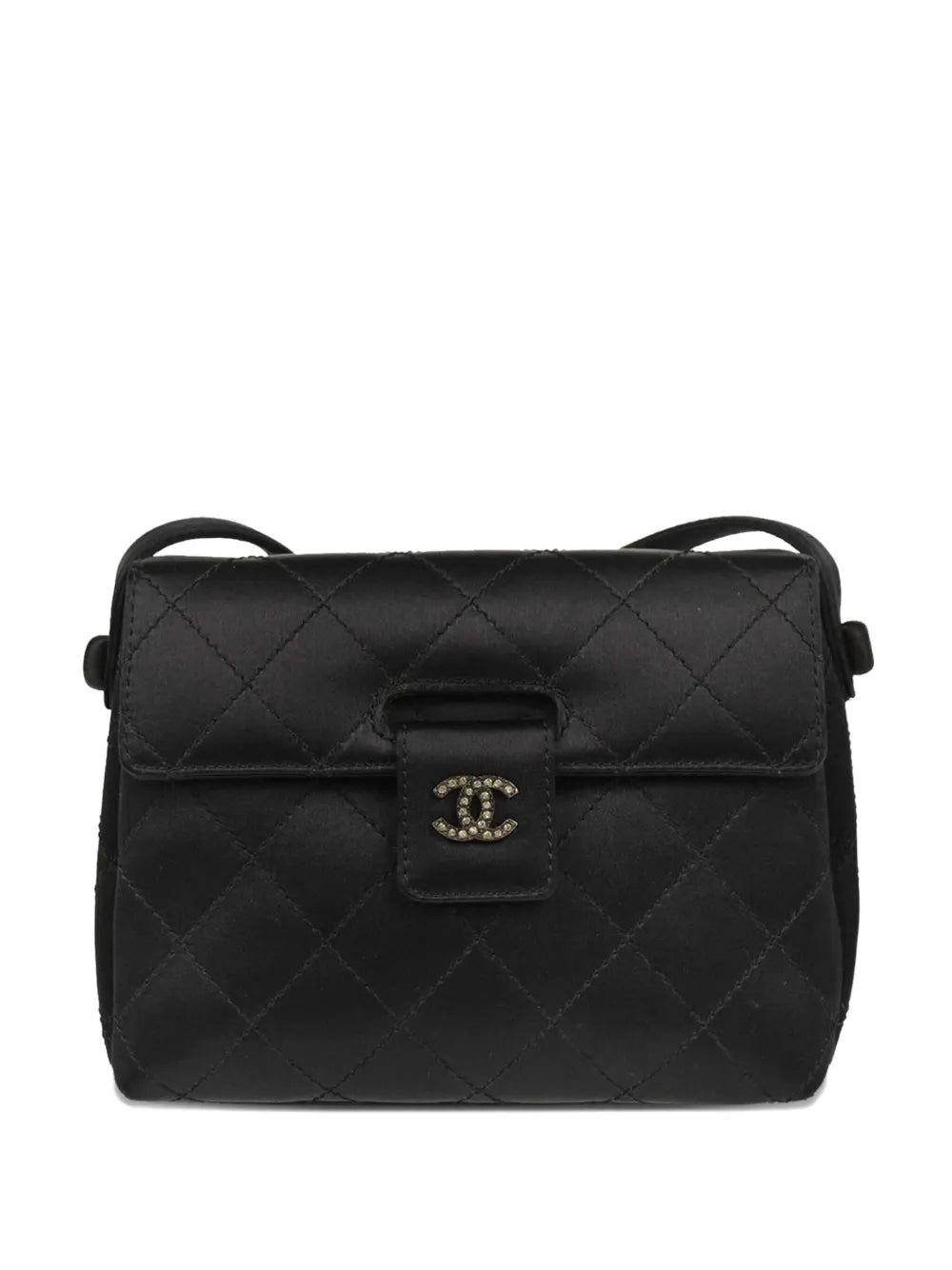 Pre-OwnedCHANEL Pre-Owned1998 quilted satin shoulder bag