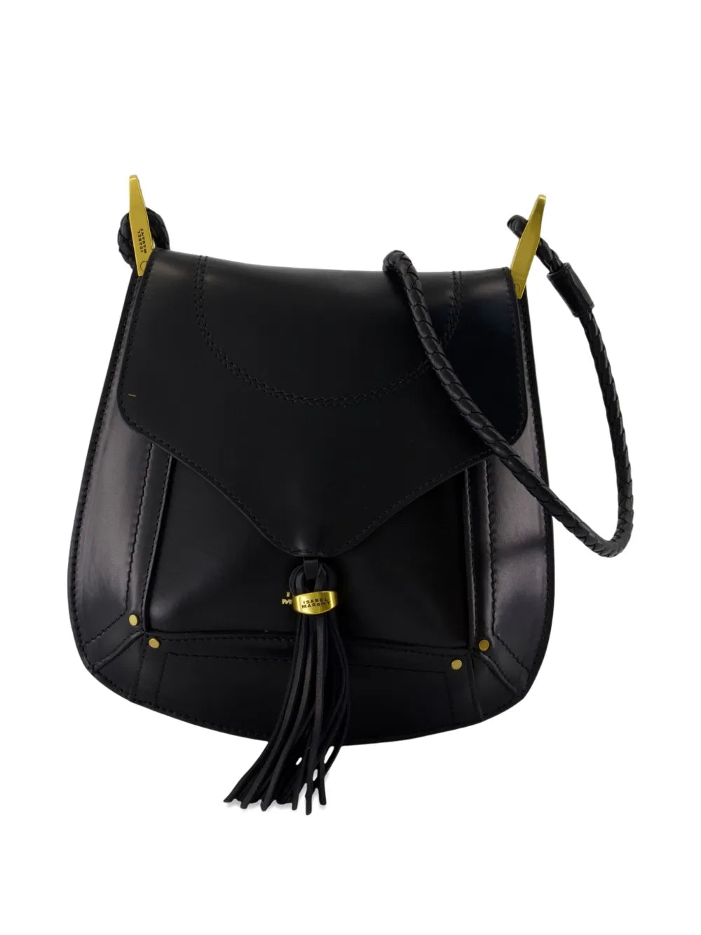 ISABEL MARANTAnahi tassel-embellished calfskin crossbody bag