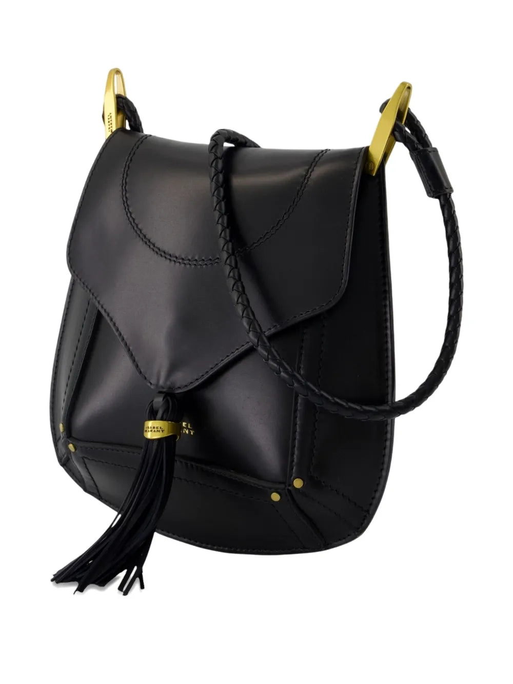 ISABEL MARANTAnahi tassel-embellished calfskin crossbody bag