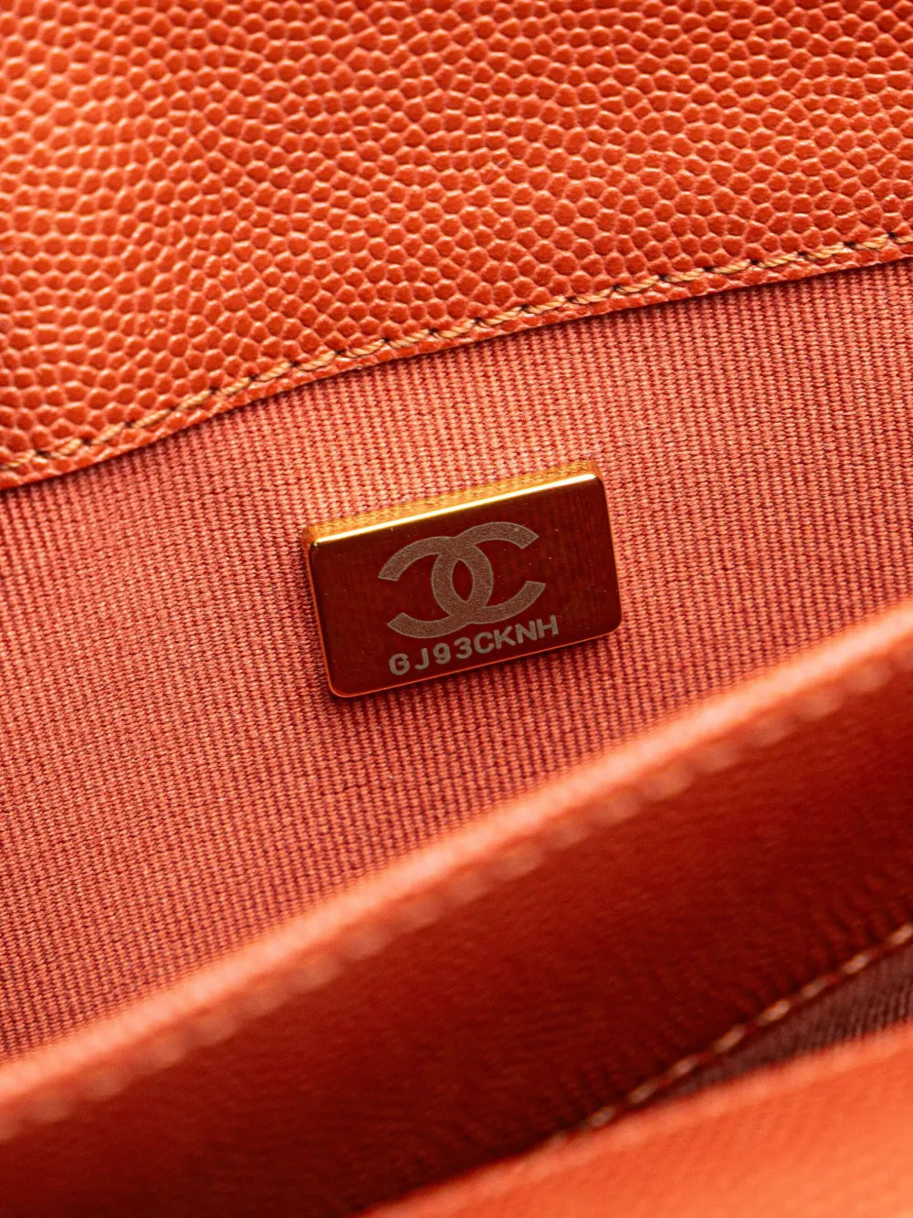 Pre-OwnedCHANEL Pre-Owned2021-2025 Mini CC Quilted Caviar Messenger Single Flap crossbody bag