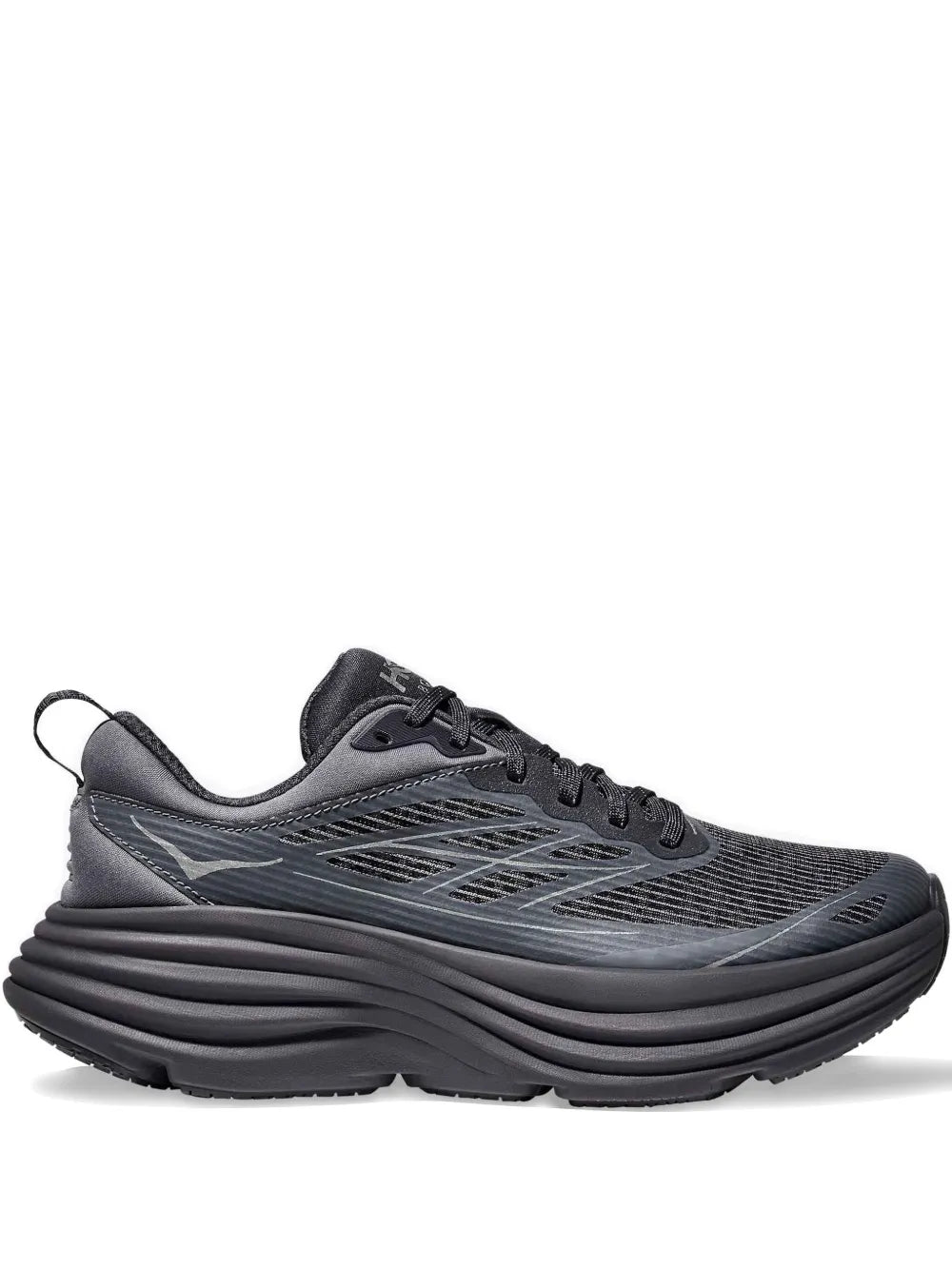 Hoka Bondi 8 Ts Caged Charcoal Grey / Grey Skies Sneakers