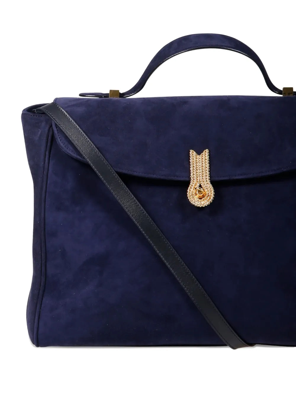 amato danieleQueen Mum suede tote bag