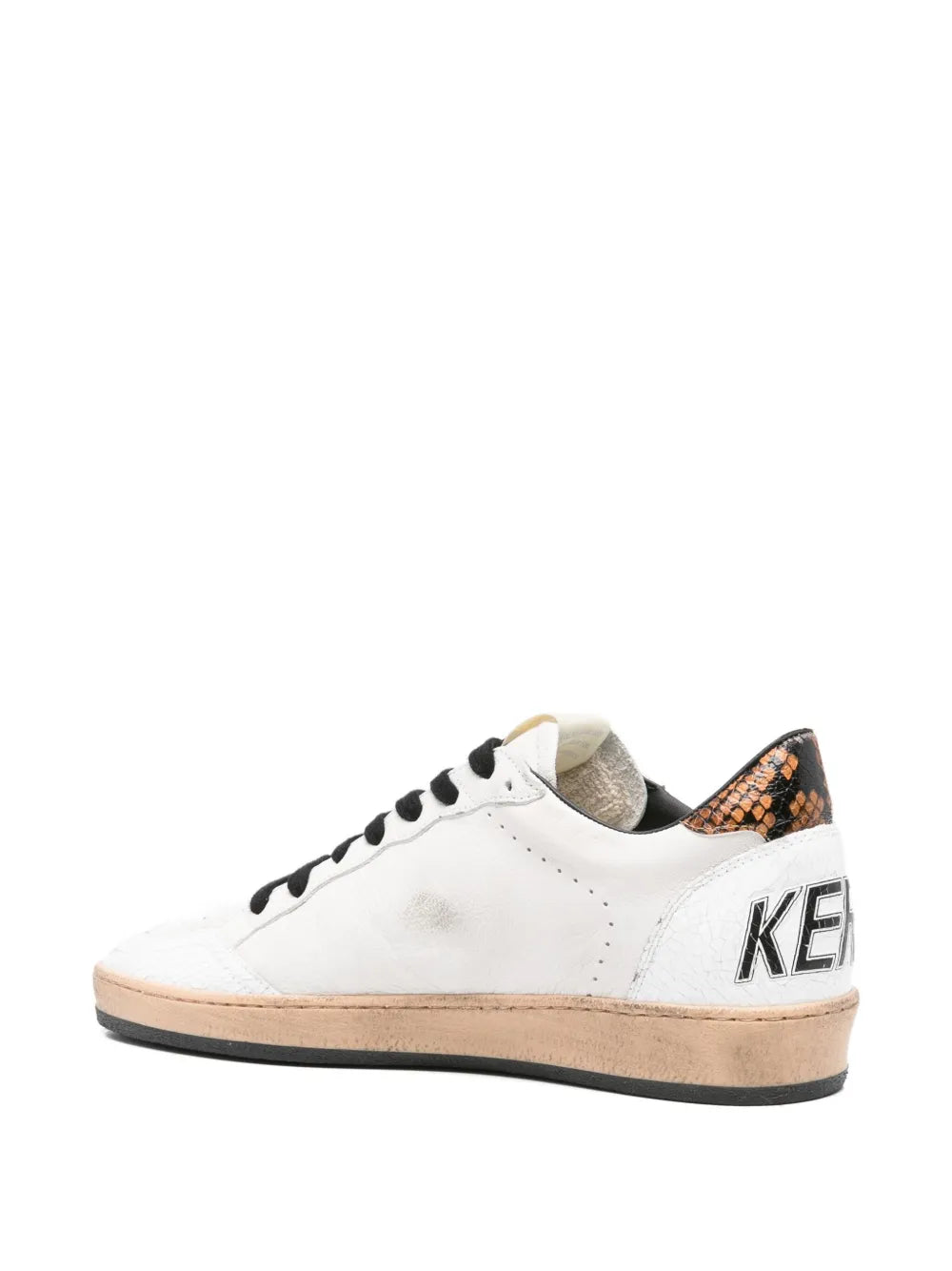 Golden Goose Ball Star Snake-Detail Sneakers