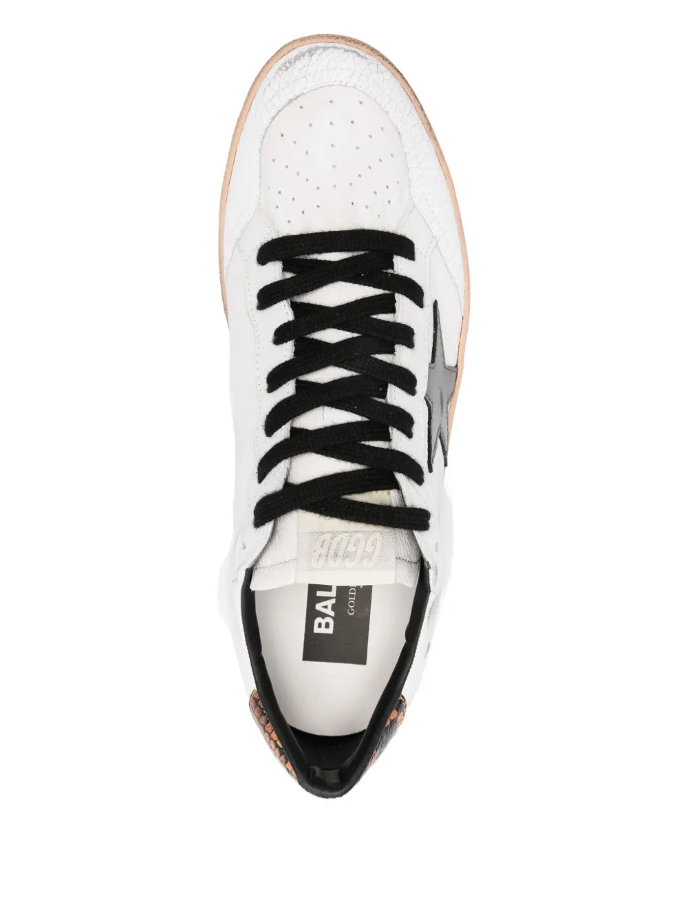 Golden Goose Ball Star Snake-Detail Sneakers