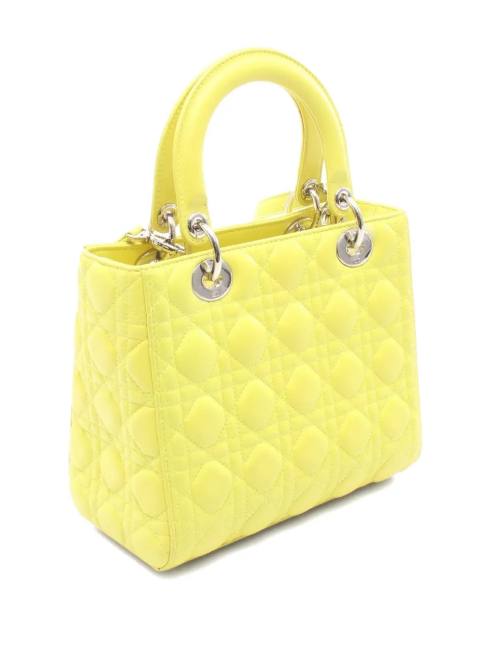 Pre-OwnedChristian Dior Pre-Owned10s Lady Dior quilted-leather handbag