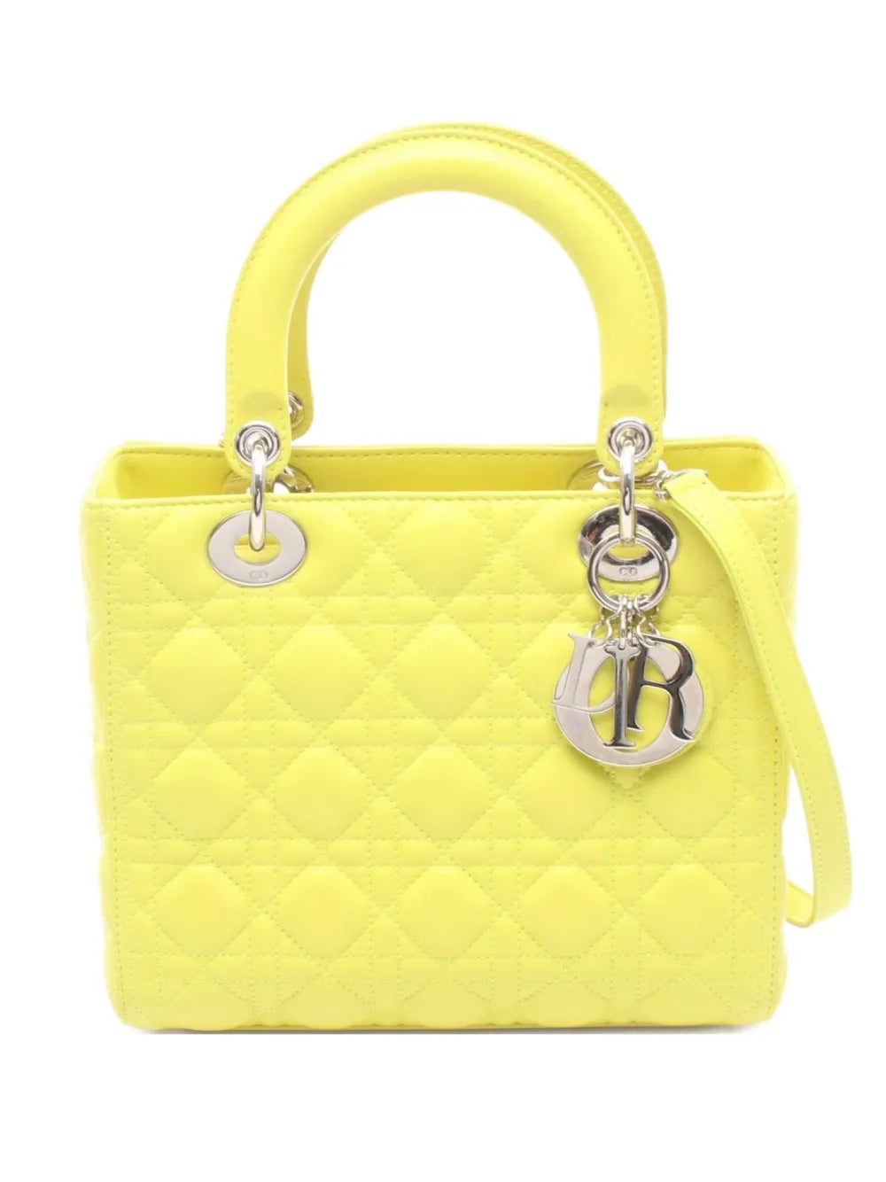 Pre-OwnedChristian Dior Pre-Owned10s Lady Dior quilted-leather handbag