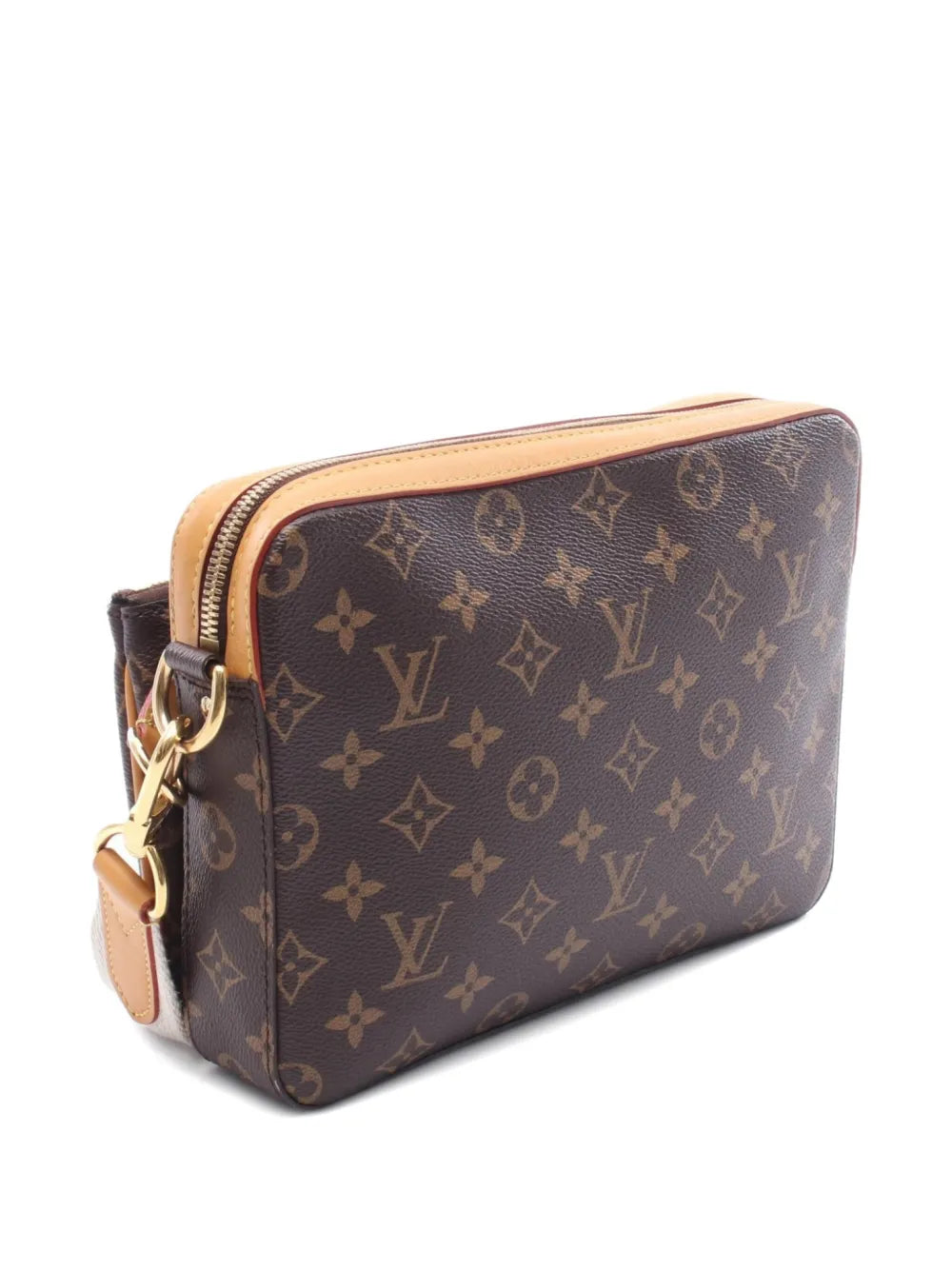 Pre-OwnedLouis Vuitton Pre-Ownedx Nigo 2021 monogram stripe messenger bag