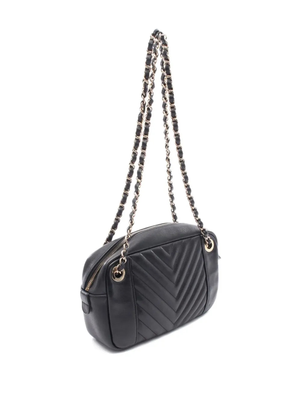 Pre-OwnedCHANEL Pre-Owned2019 chevron-quilting shoulder bag