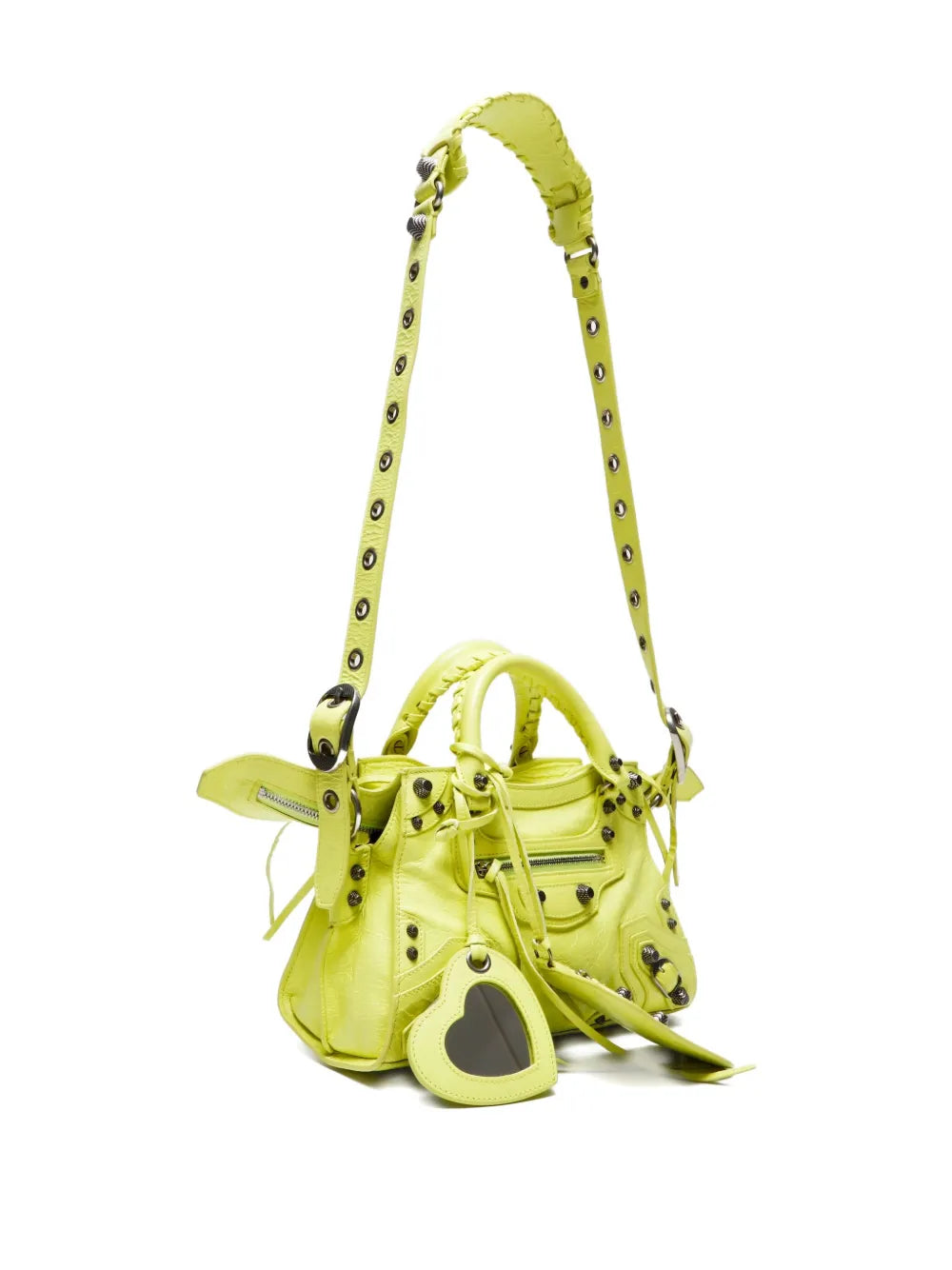 Pre-OwnedBalenciaga Pre-Owned2020s Le Cagole XS studs lambskin bag