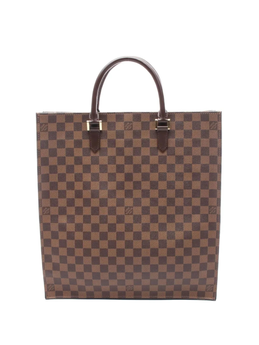 Pre-OwnedLouis Vuitton Pre-Owned2005 Sac Plat damier-eb?e-canvas tote bag