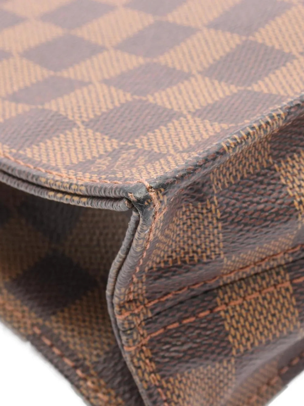 Pre-OwnedLouis Vuitton Pre-Owned2005 Sac Plat damier-eb?e-canvas tote bag