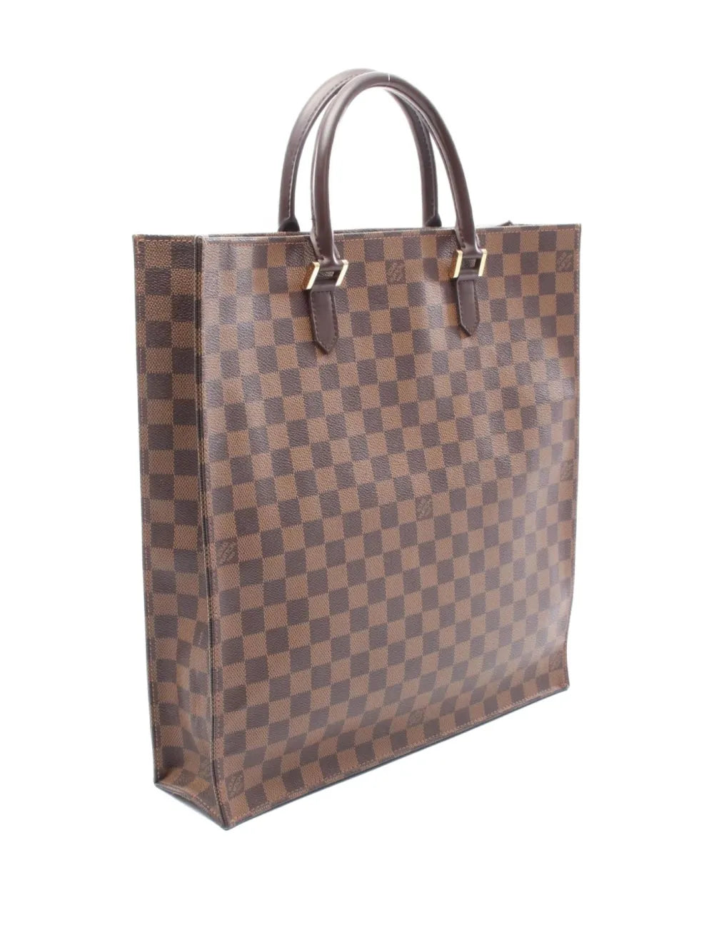 Pre-OwnedLouis Vuitton Pre-Owned2005 Sac Plat damier-eb?e-canvas tote bag