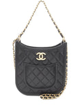 Pre-OwnedCHANEL Pre-Owned2021s Hobo Chain quilted cross body bag