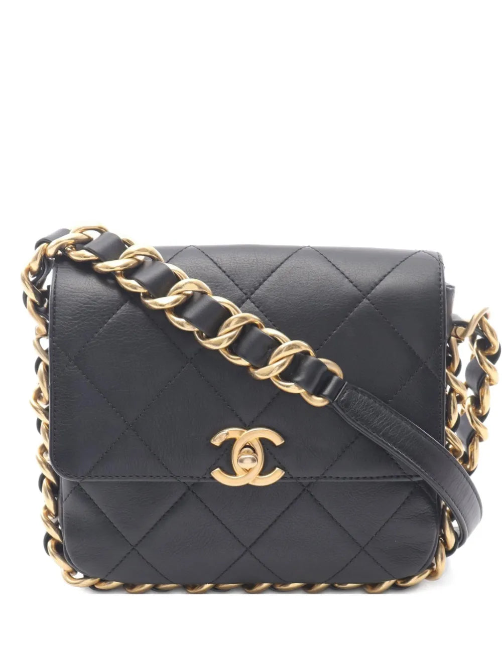 Pre-OwnedCHANEL Pre-Owned2021 Flap matelassquilting chain-strap shoulde bag