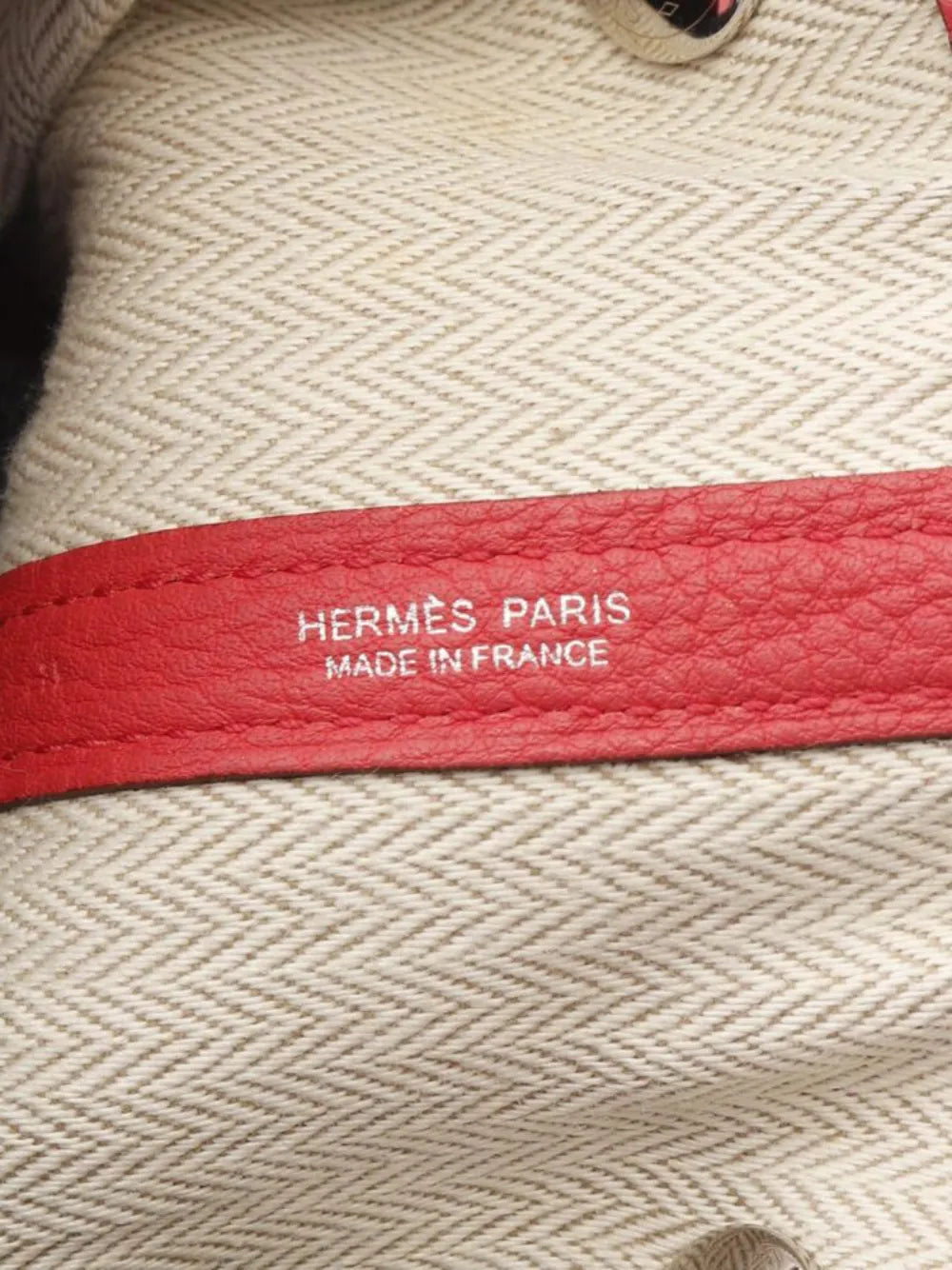 Pre-OwnedHermre-Owned2015 negonda leather garden party handbag