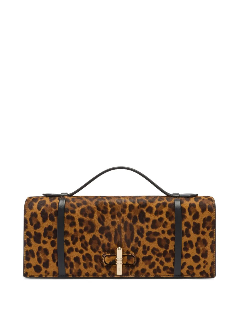 Malone SouliersMay leopard-print top-handle clutch