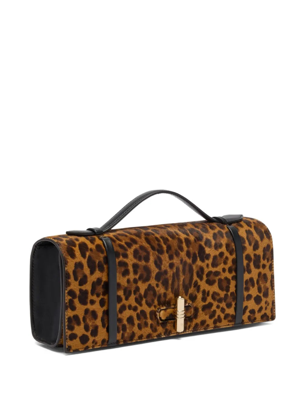 Malone SouliersMay leopard-print top-handle clutch
