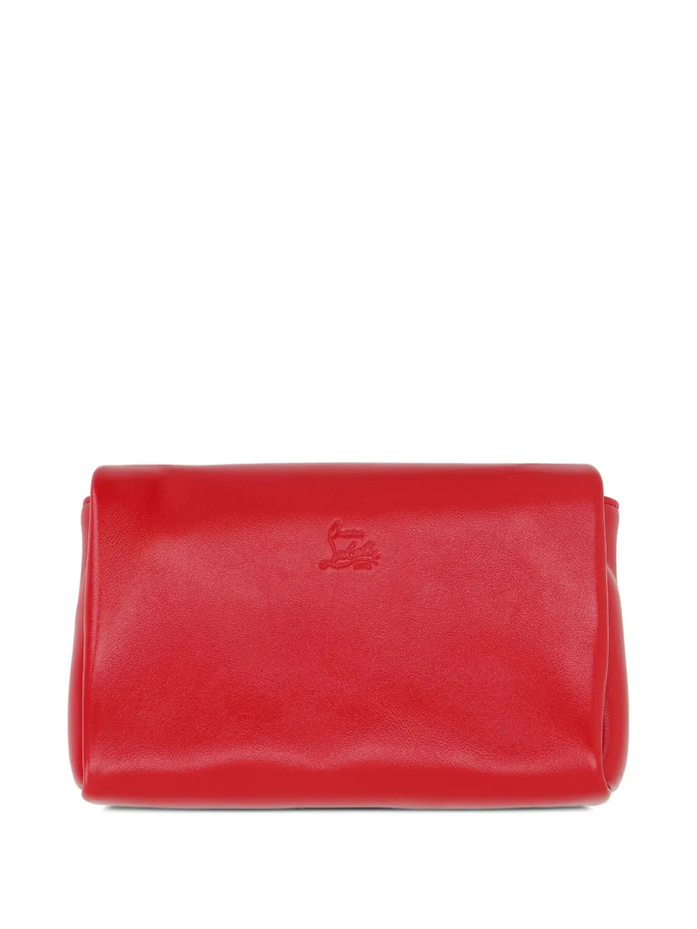 Christian Louboutinlogo calfskin shoulder bag
