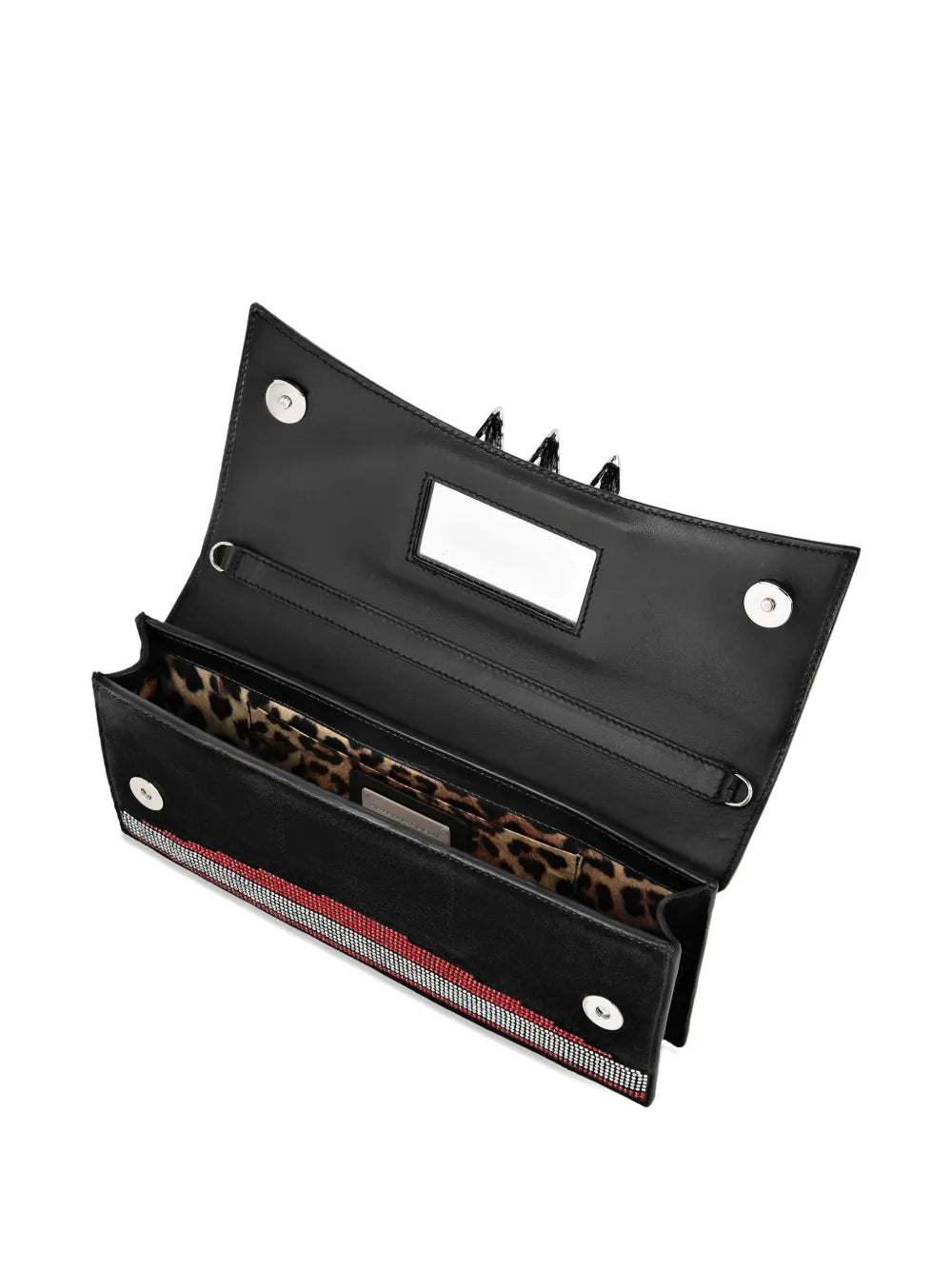 Philipp PleinUS Flag strass claw clutch