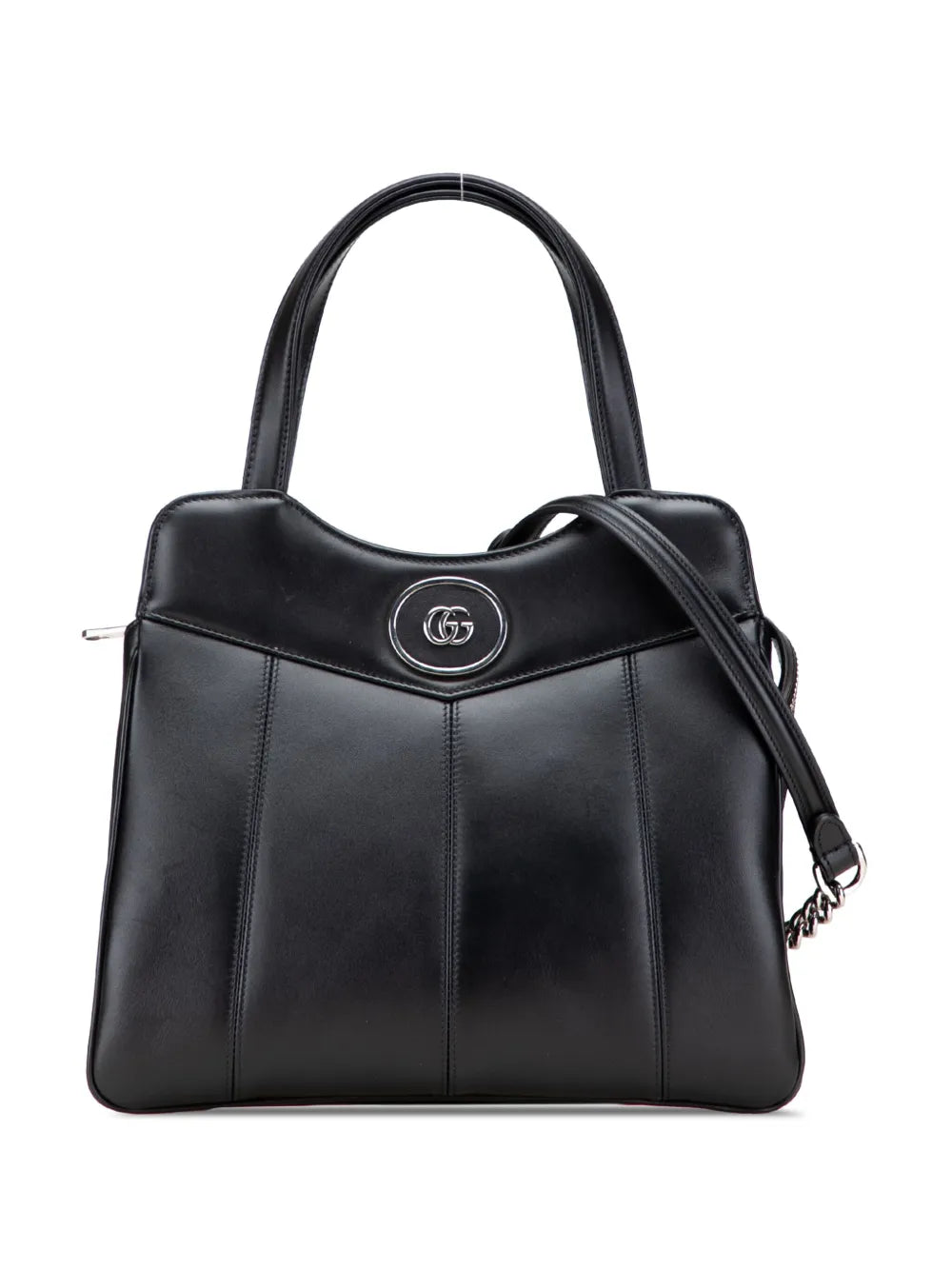 Pre-OwnedGucci Pre-Owned2016-2025 Small Leather Petite GG Tote satchel