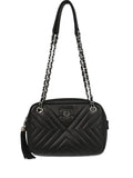 Pre-OwnedCHANEL Pre-Owned2017 small Diagonal Chevron camera bag
