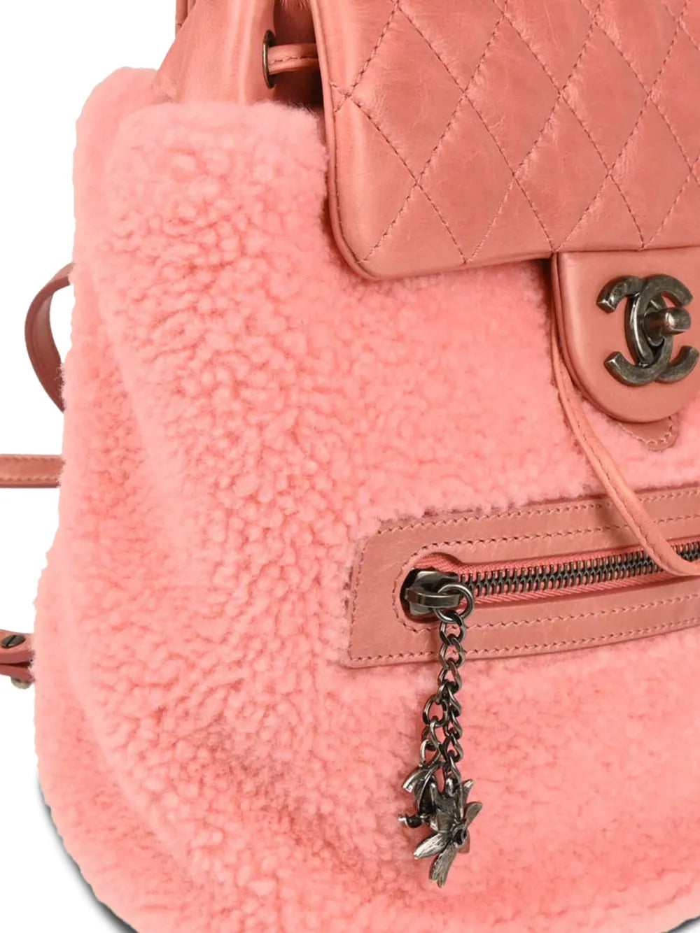 Pre-OwnedCHANEL Pre-Owned2015 Mouton Paris-Salzburg backpack