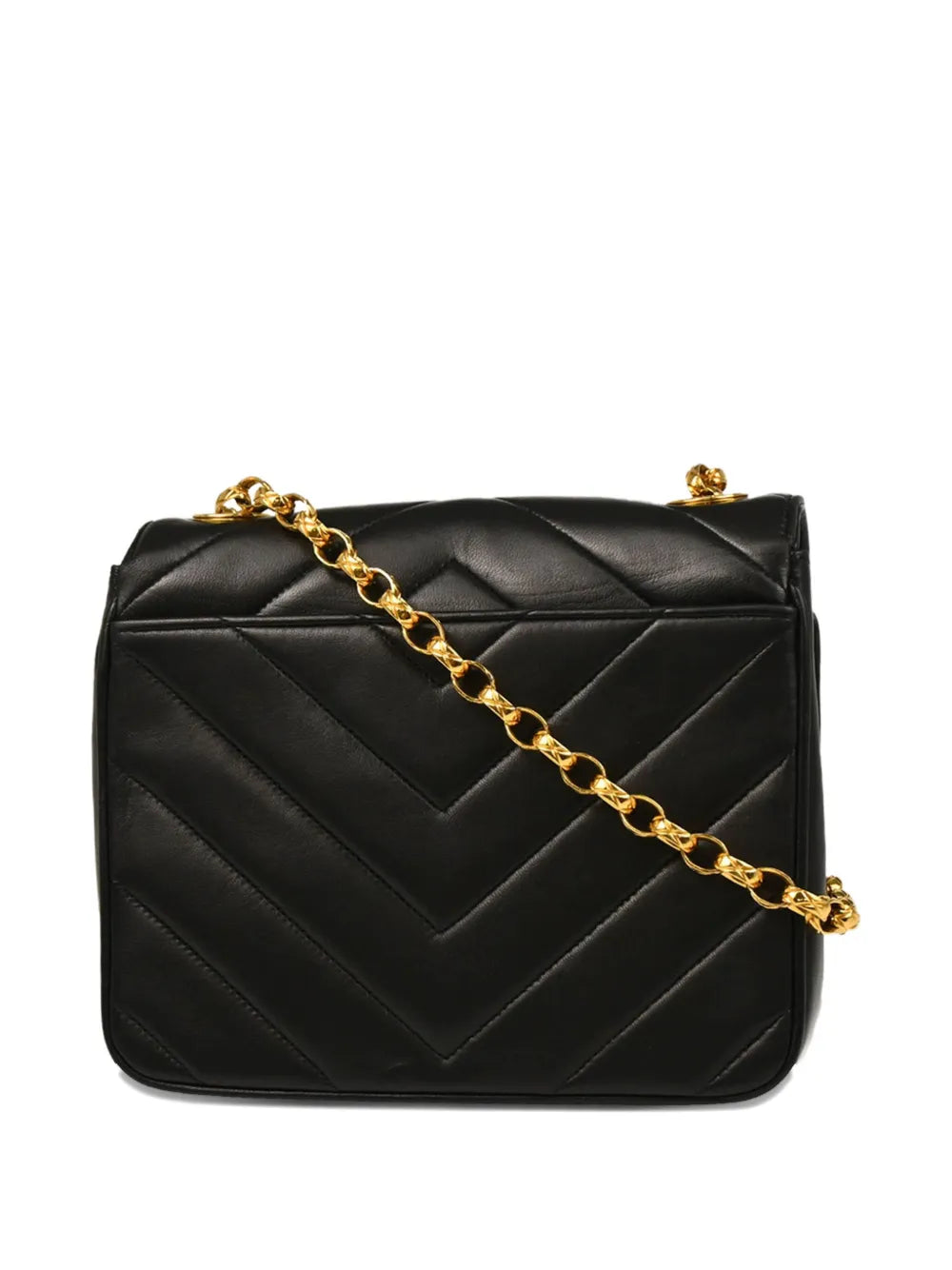 Pre-OwnedCHANEL Pre-Owned1992 chevron-quilting shoulder bag