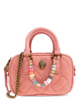 Kurt Geiger Londonmini Kensington London quilted beaded tote bag