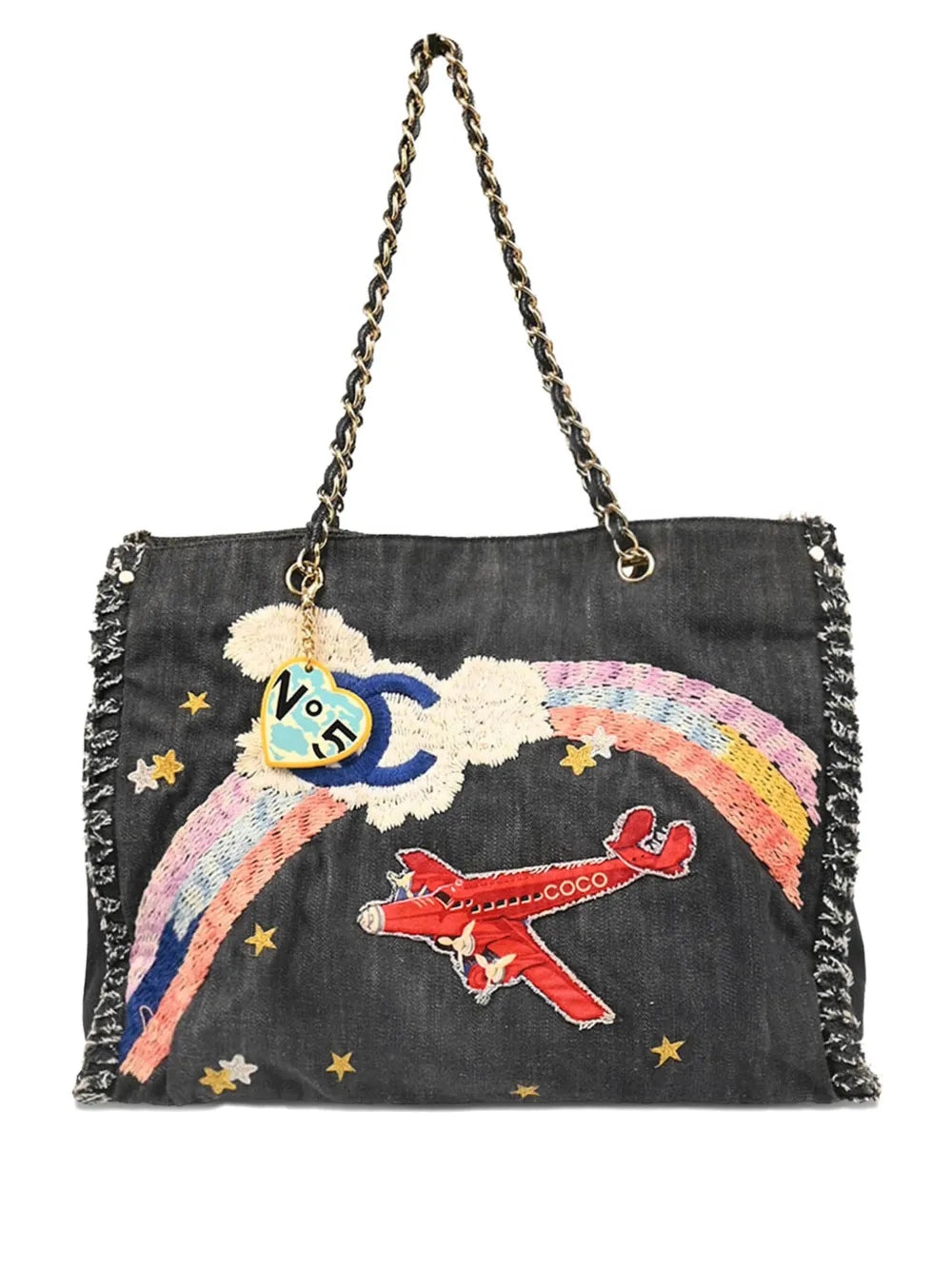 Pre-OwnedCHANEL Pre-Owned2006 Night Flight tote bag