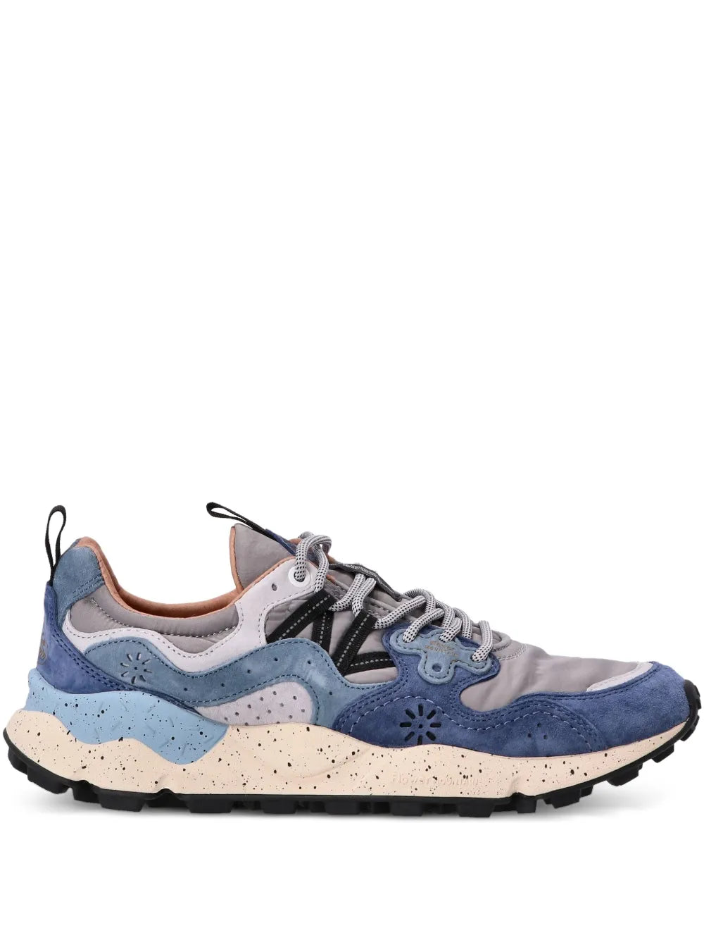 Flower Mountain Perforated Suede Sneakers