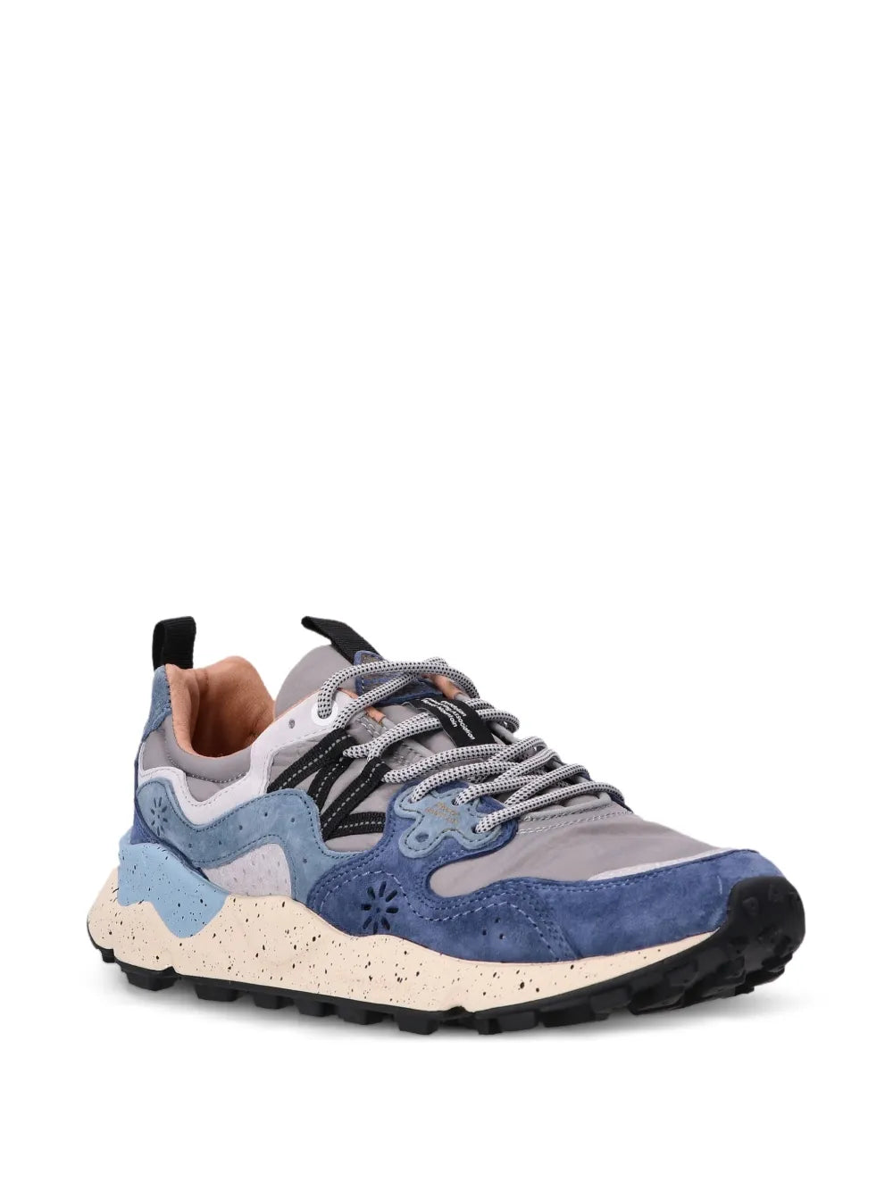 Flower Mountain Perforated Suede Sneakers