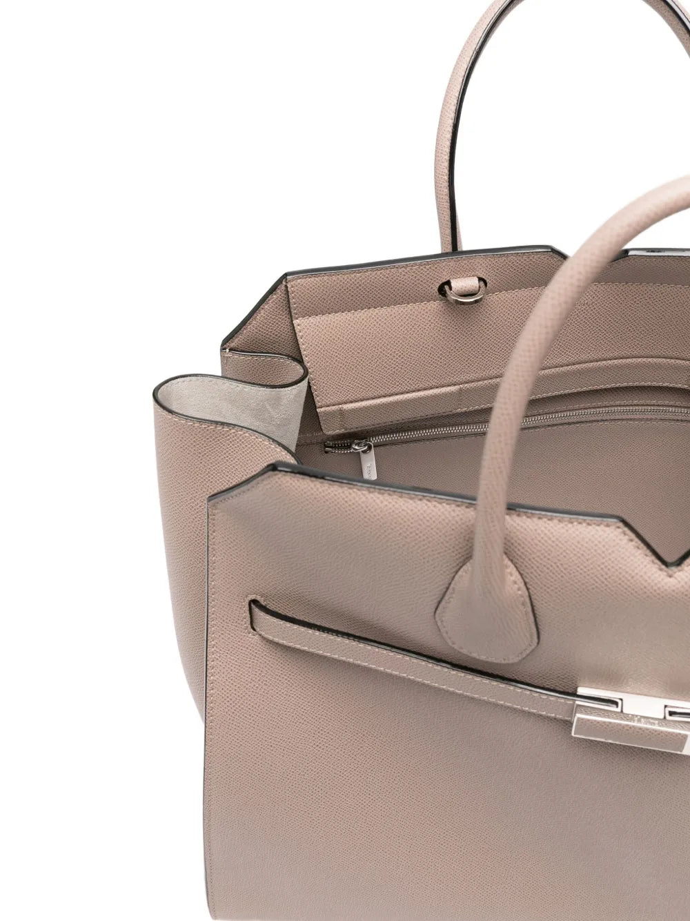 Valextra leather shoulder bag